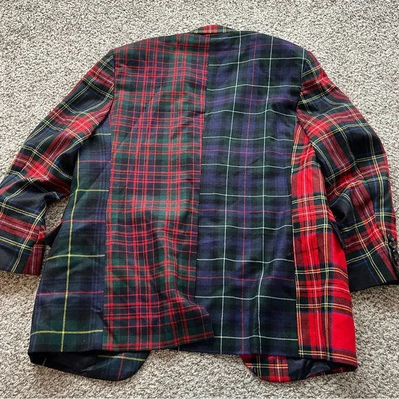 Vineyard Vines Party Tartan Wool Heritage Blazer 42R